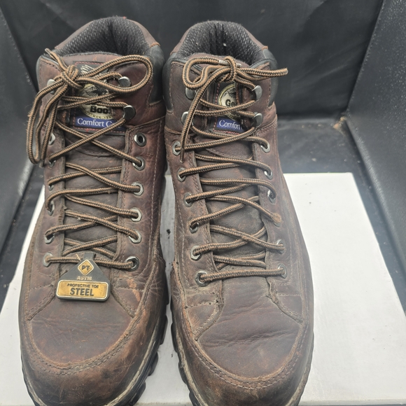 Georgia Boot Other - Georgia Boot‎ Dark Brown Steel Toe Boots